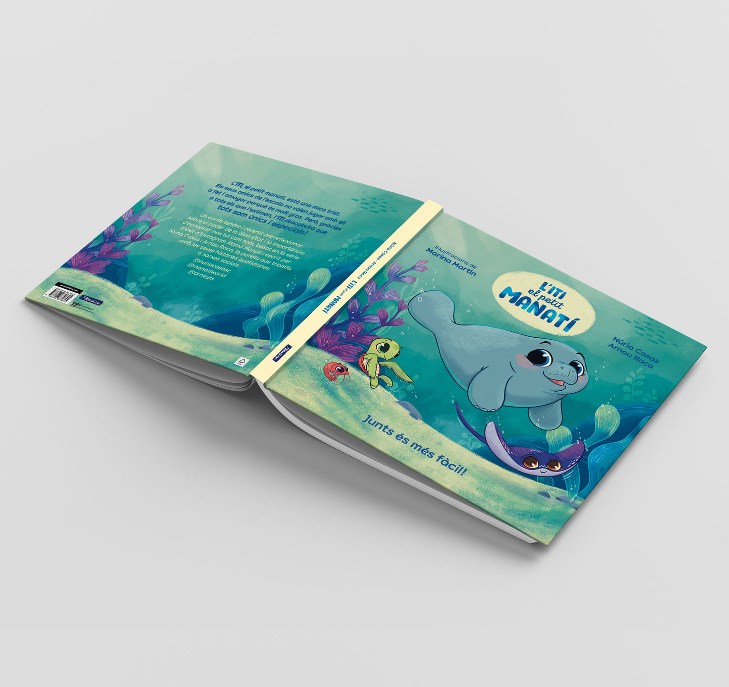 Pack Puzzle + Libro Iti en Catalán