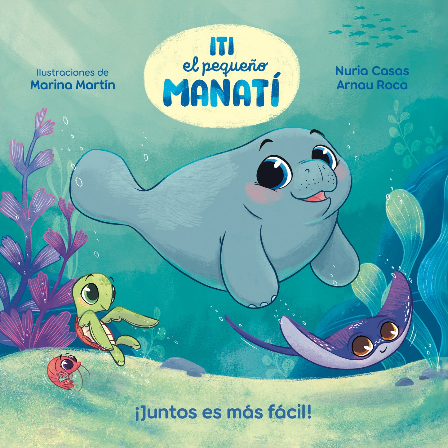 Libro "Iti, el pequeño Manatí" Castellano