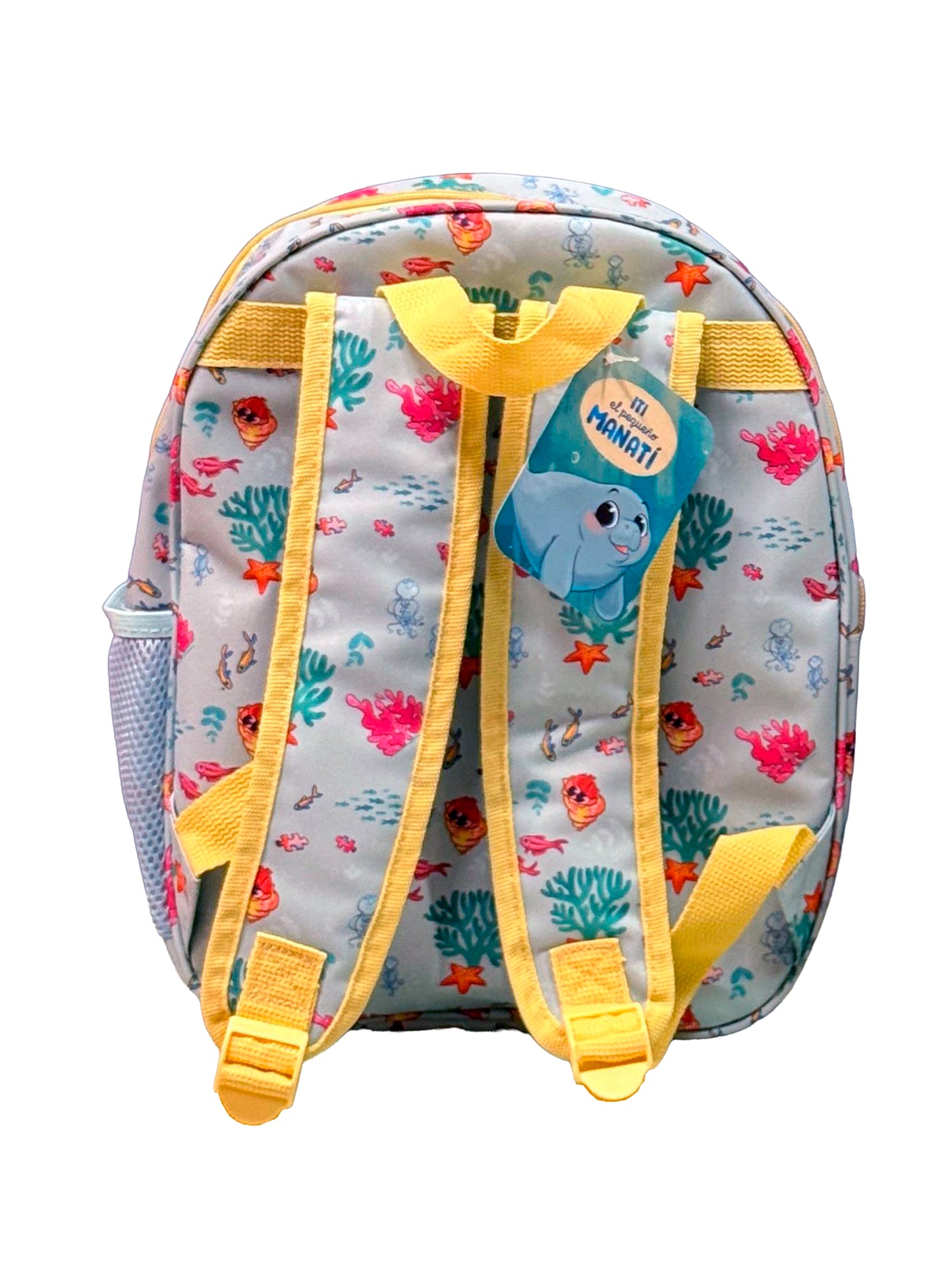 Mochila Iti el pequeño manatí grande, trasera