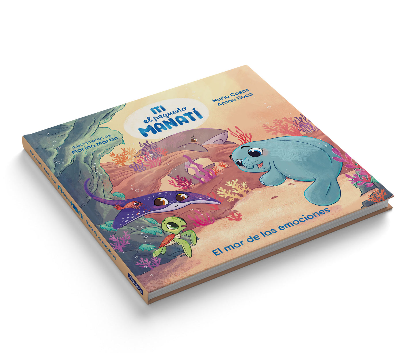 Cuento "Iti y el mar de las emociones" Castellano - PREVENTA